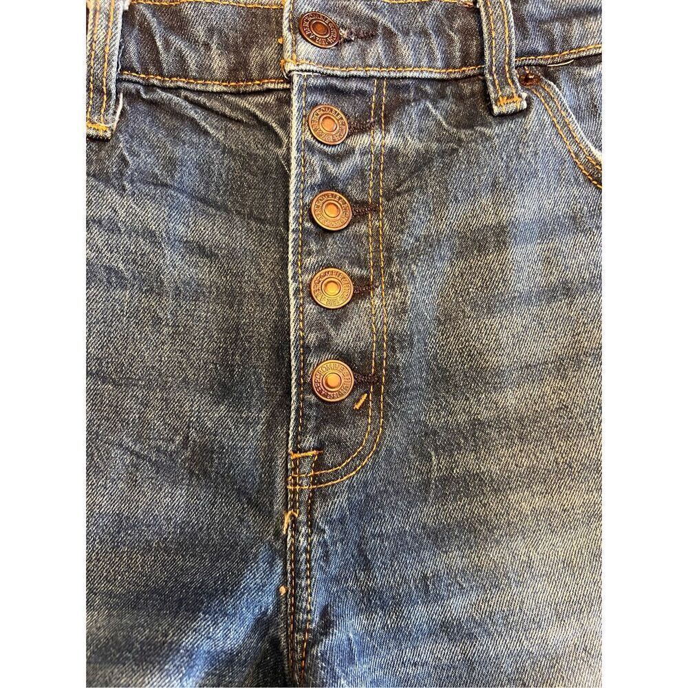 Abercrombie & Fitch woman’s 14 high rise button fly cut off shorty shorts summer - Picture 6 of 6